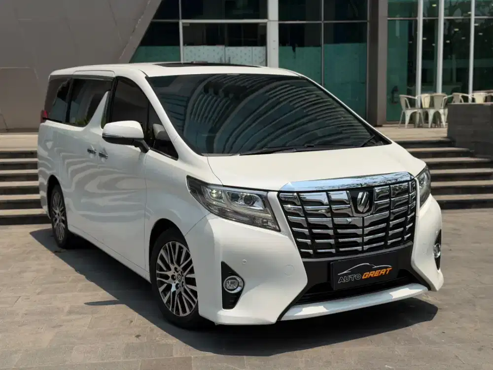 20JT!! BAWA PULANG TOYOTA ALPHARD 2.5 G ATPM 2017 A/T