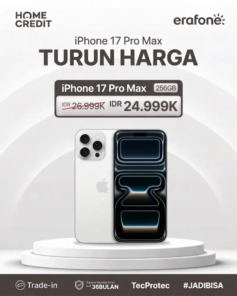 iPhone 17 Pro Max Bisa Cicilan