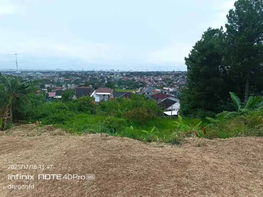 Dijual tanah kavling  di ligar dago view Bandung Murah