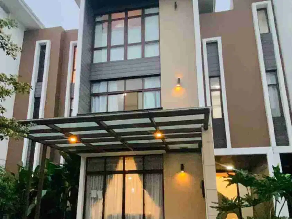 Disewakan rumah mewah cluster morizen full furnish