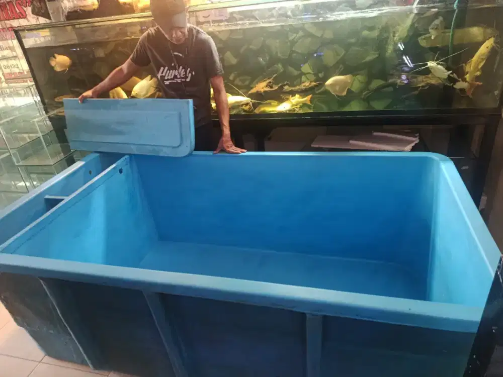Bak Fiber Kolam ikan, depok
