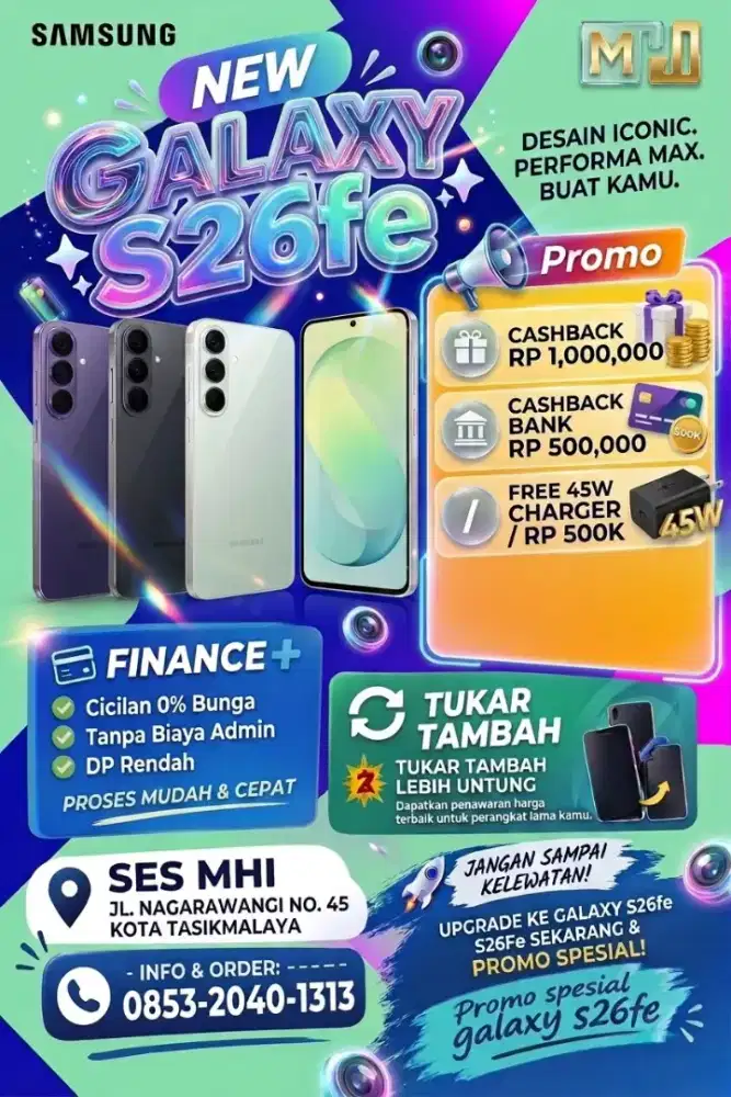 S26 FE CICILAN 0%