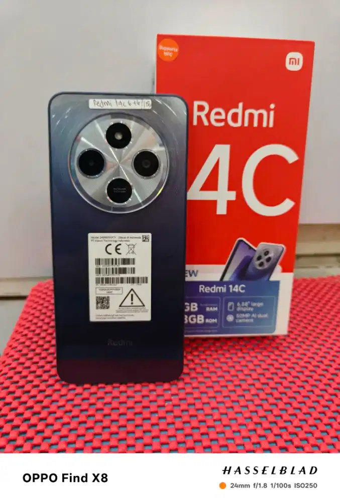 Redmi 14c nfc 6+6/128 mulus no minus