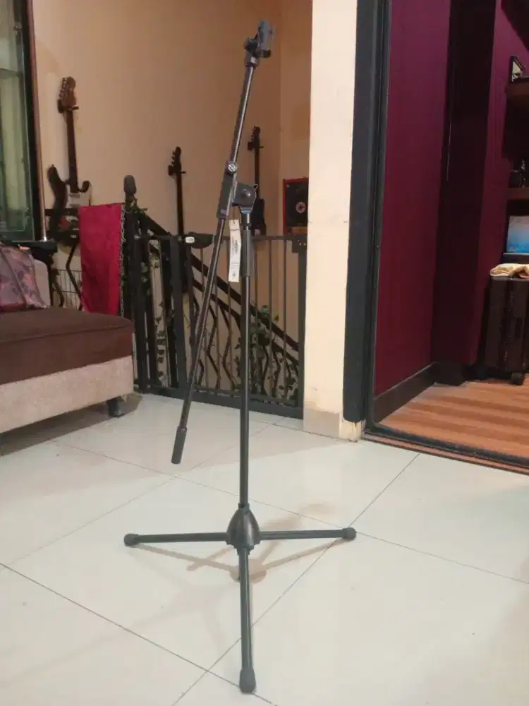 Konig & Meyer K&M Stand Microphone Original Black Full Besi 3/9