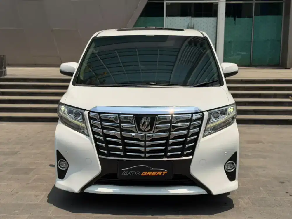TDP SUPER MINIM !! TOYOTA ALPHARD 2.5 G ATPM 2017 A/T