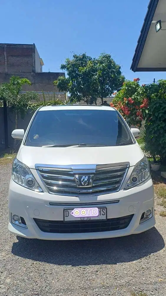 Toyota Alphard 2014 Bensin
