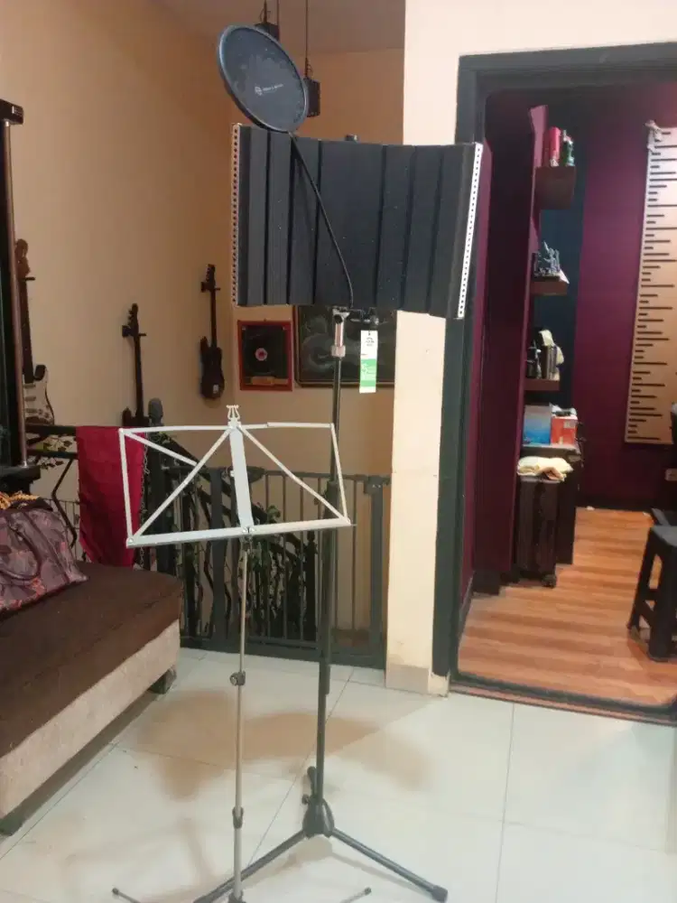1 Set Alctron Konig Meyer Stand Vocal Booth Recording Filter Audio