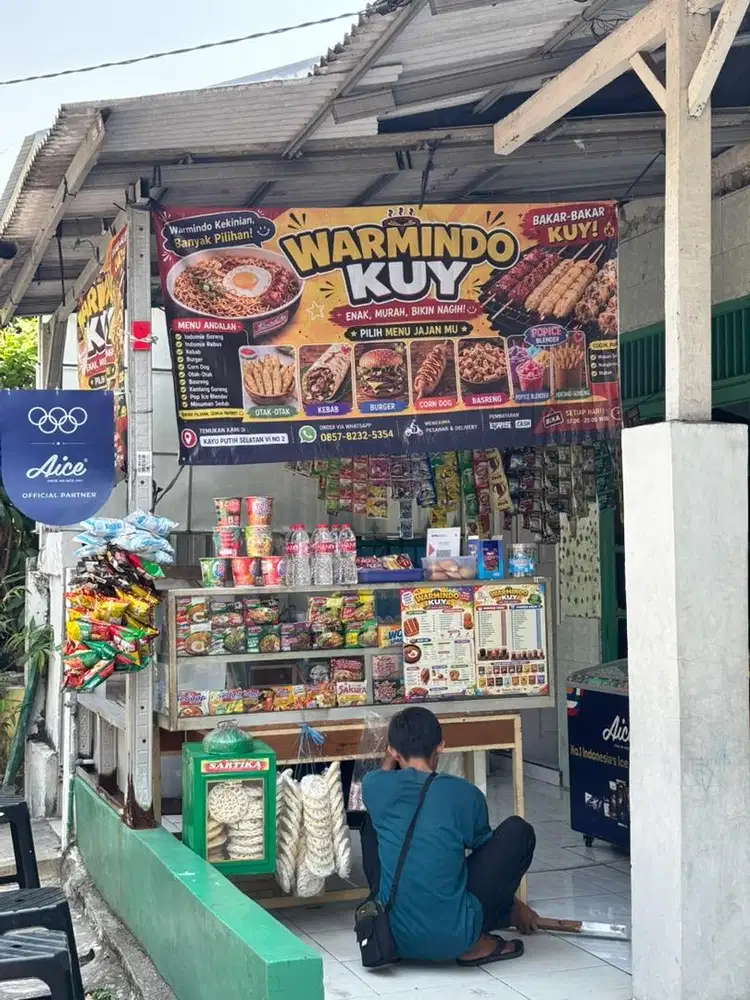 Dicari Penjaga Warung Cemilan dan warmindo