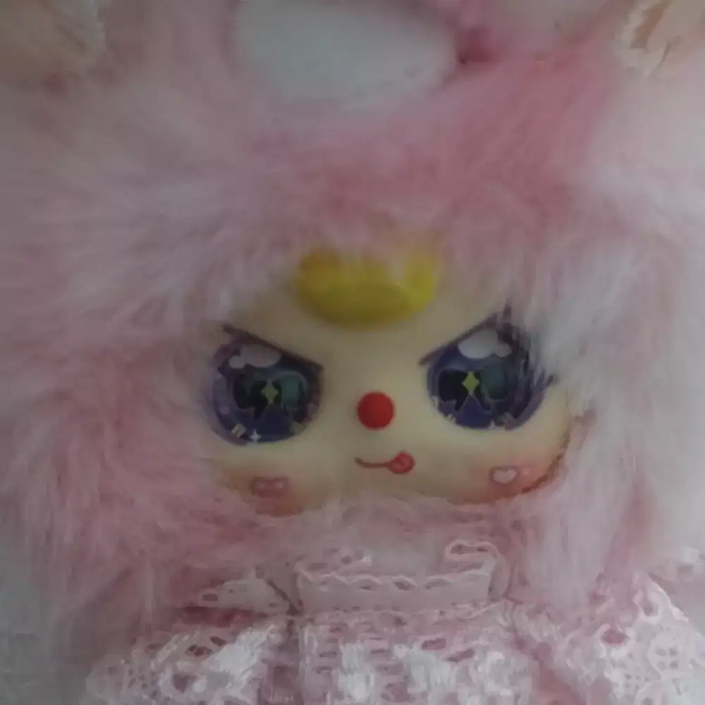 boneka labubuu warna pink