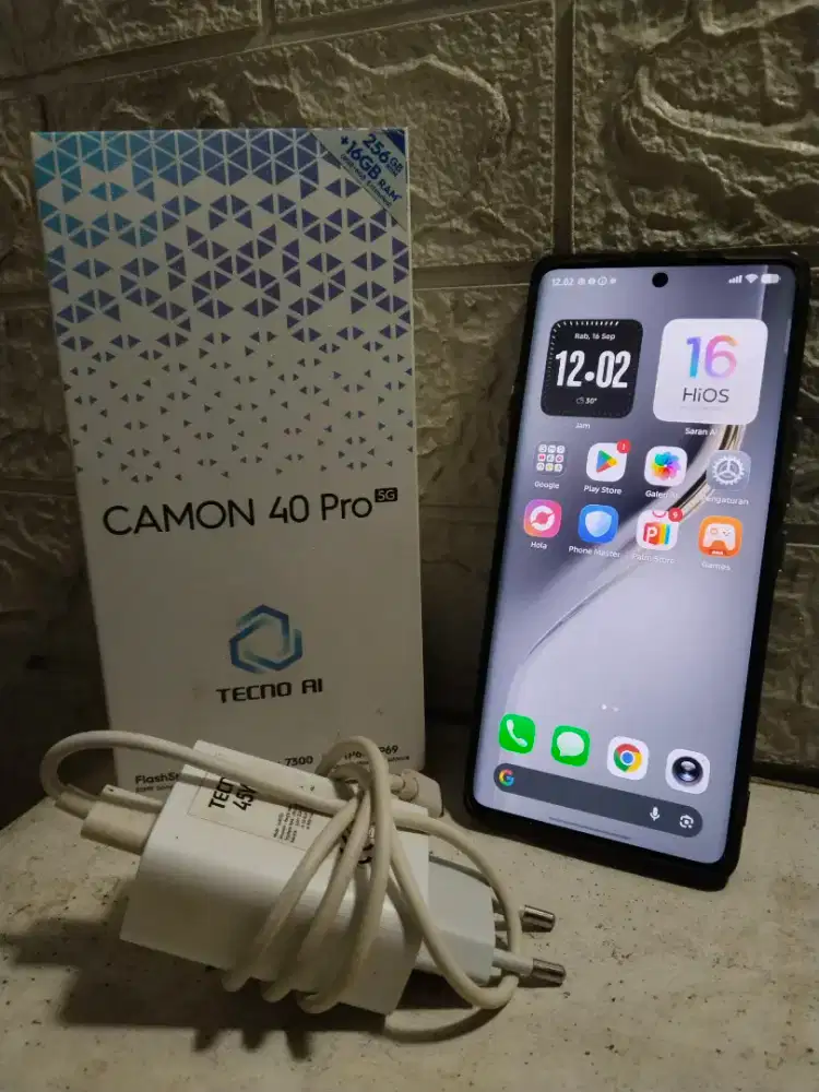 HP Second Tecno Camon 40 Pro Fulset