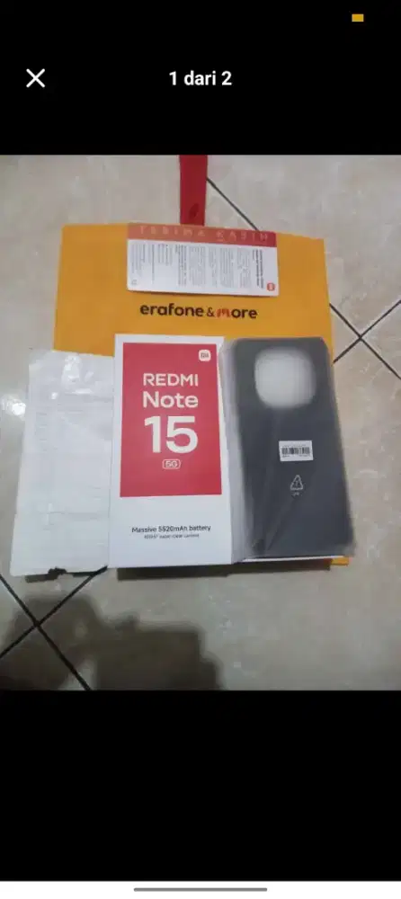 Jual HP Redmi NOTE 15 5G ram 8/256