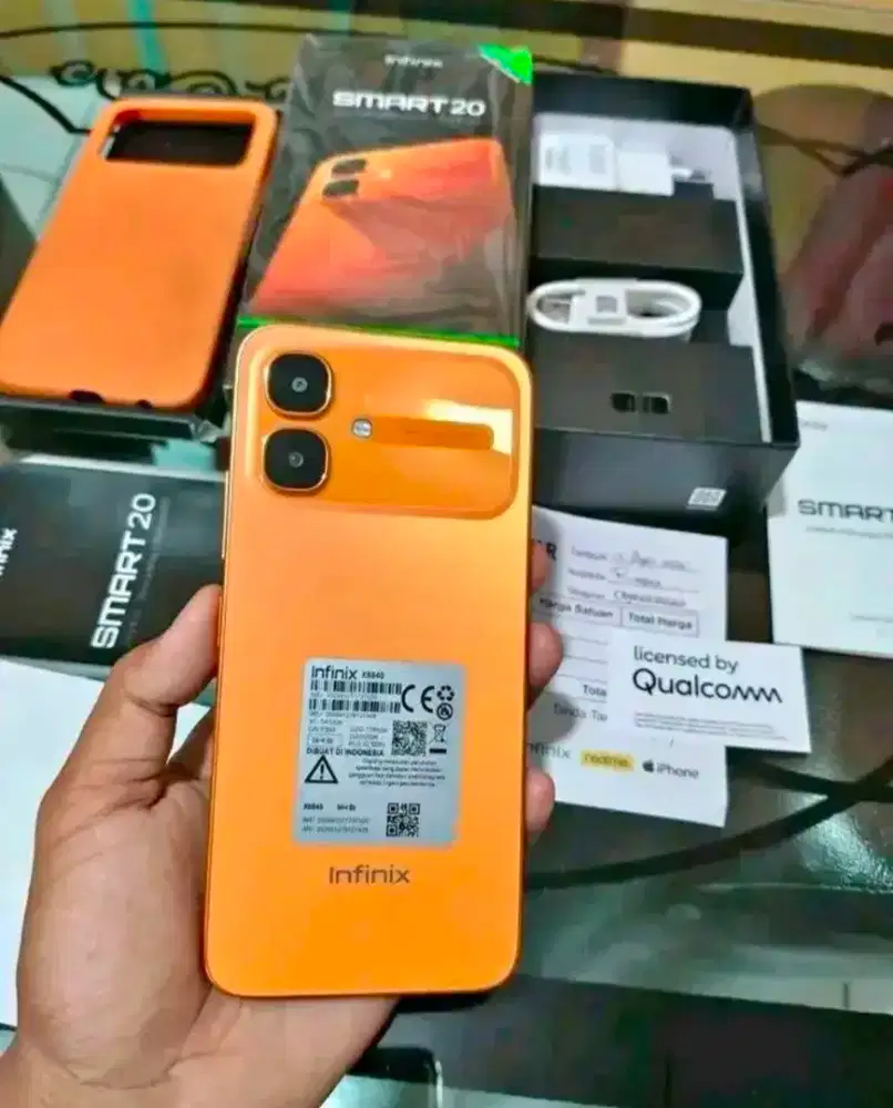 Infinix smart 20 fullset 4+4/128