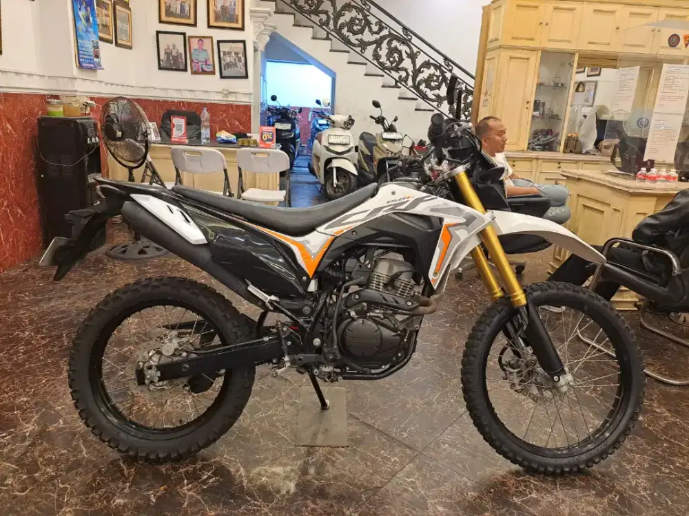 DP 3.5JT HONDA CRF 150L 2023 KTP DAERAH RUMAH KOST BISA CICIL