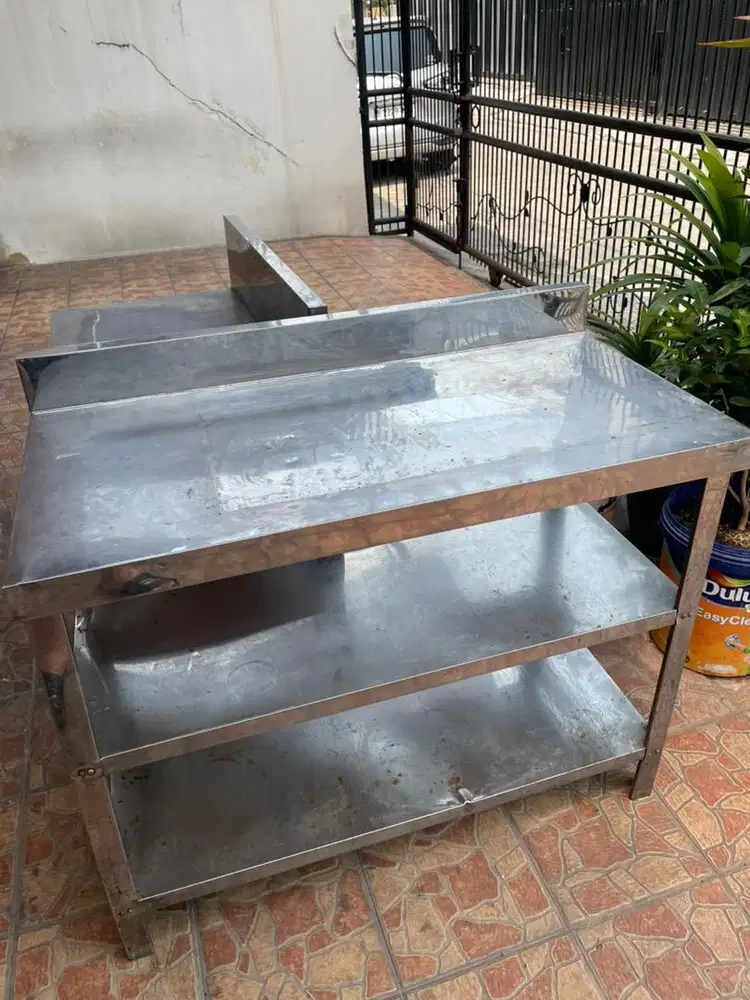 meja dapur meja stainles