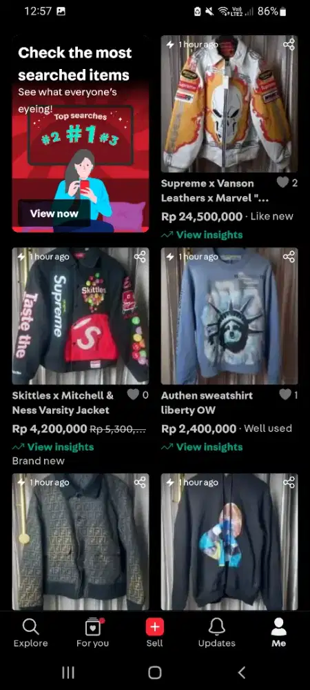 Paket usaha thrifting (branded luxury)