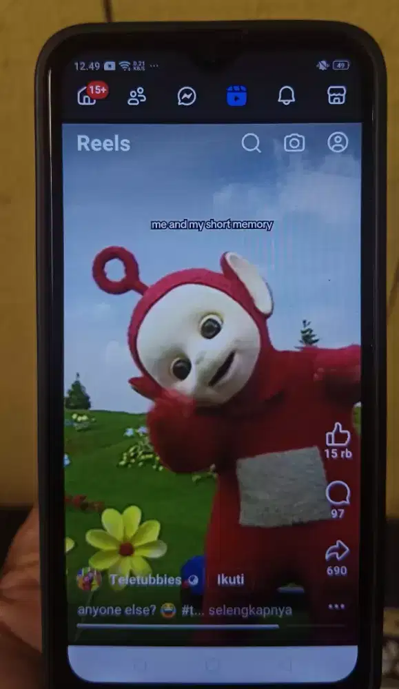 HP realme siap pakai enak nonton YouTube