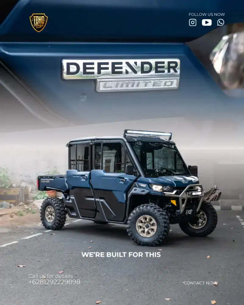 CANAM DEFENDER LIMITED DCAB HD10 2025