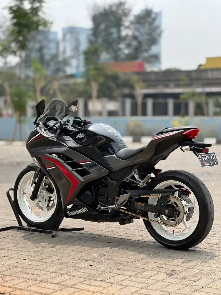 KAWASAKI NINJA 250 FI OLD ABS LTD GREY 2016 PAJAK PANJANG SUPER GRESS