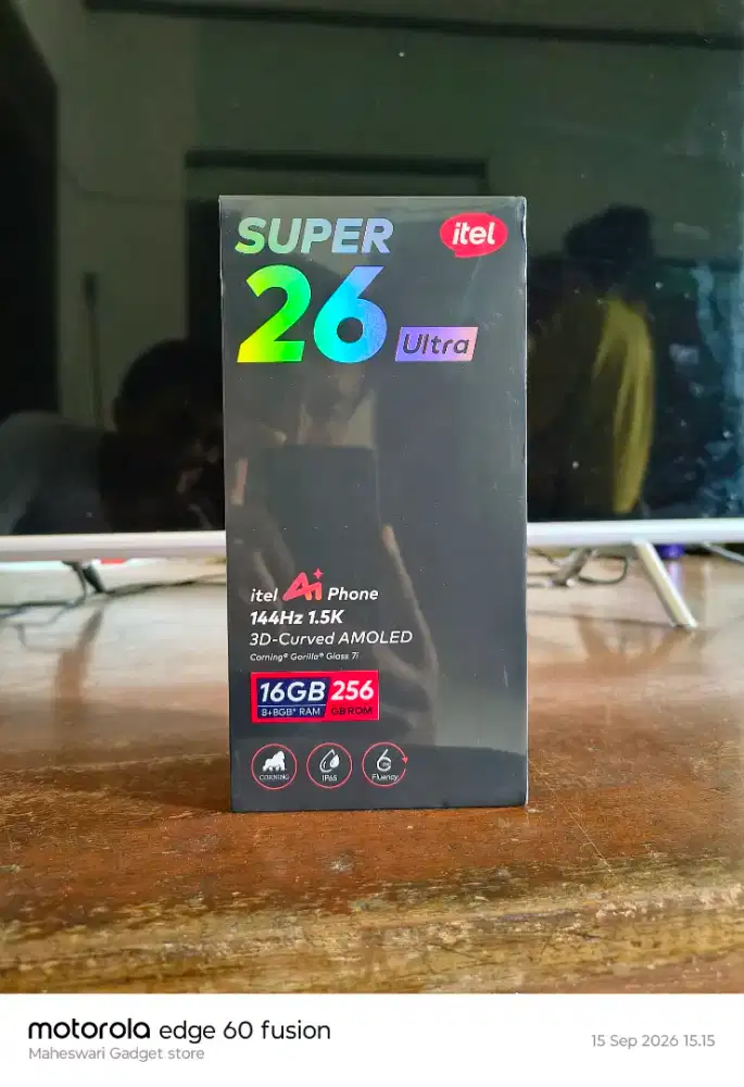 Itel S26 Ultra 5G 8/256  Baru Segel Dus Garansi 1rh