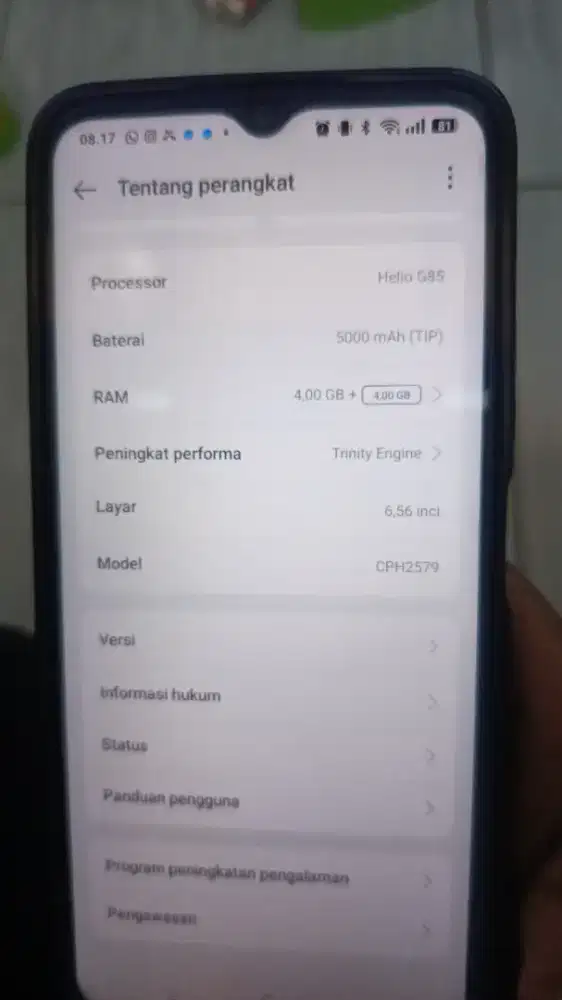 Di jual HP oppo A38