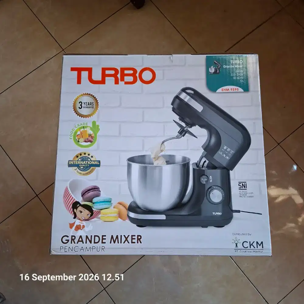 Stand Mixer Turbo Grande EHM 9595