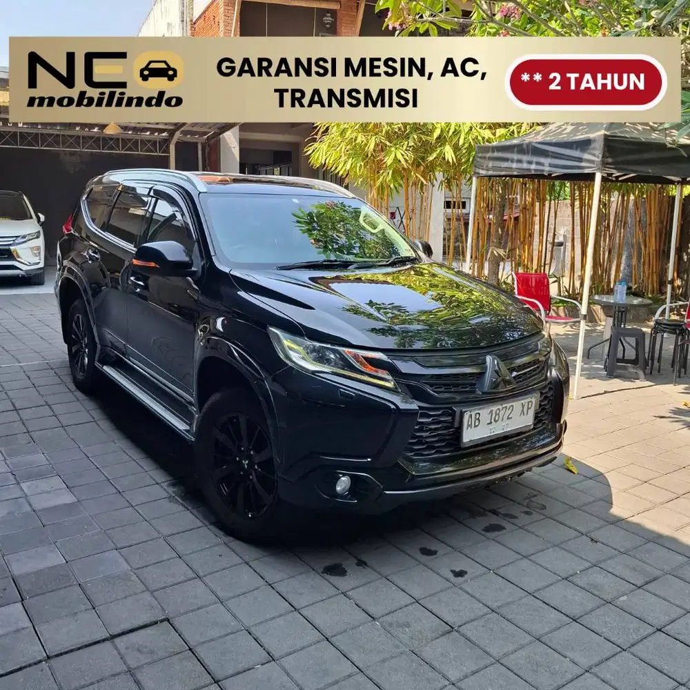PAJERO SPORT 2.4L DAKAR LIMITED EDITION 2016 HITAM MIKA
