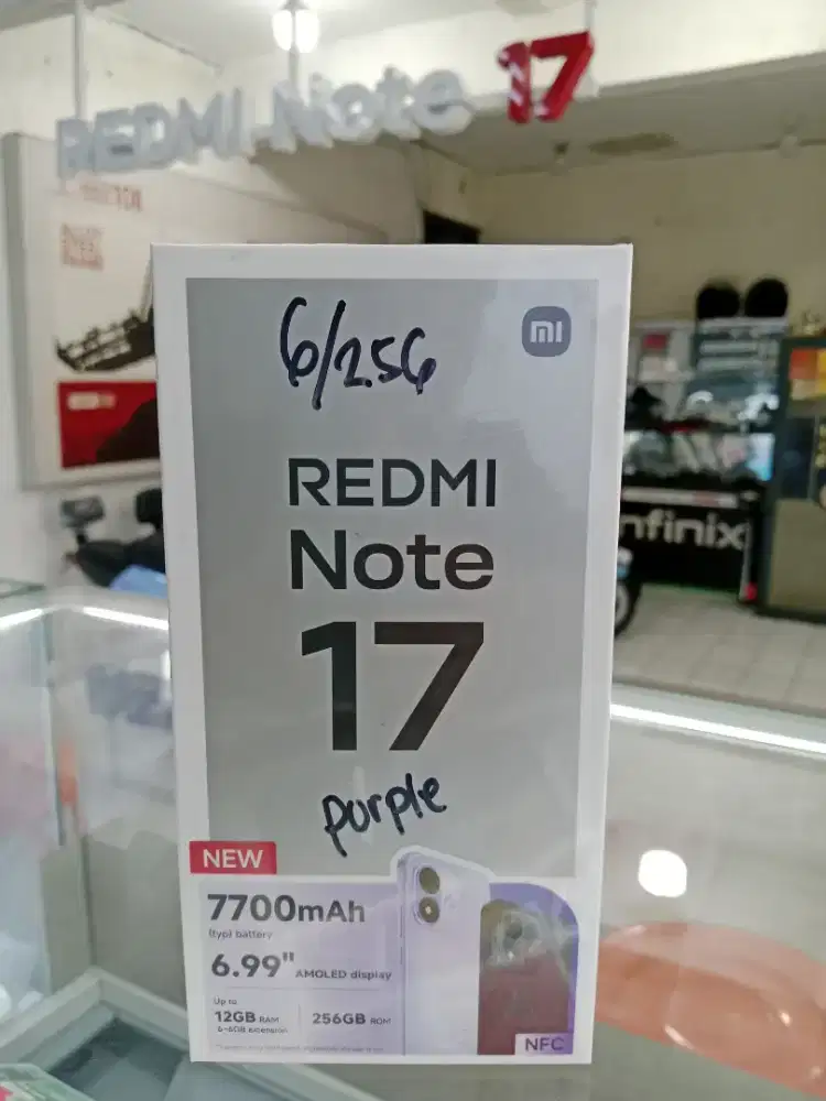 Terbaru Redmi Note 17 baterai 7700mAh nihh guyss