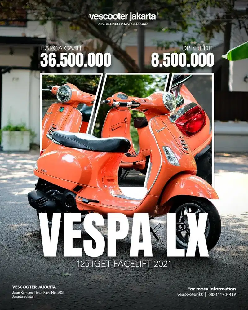 VESPA LX 125 IGET FACELIFT 2021