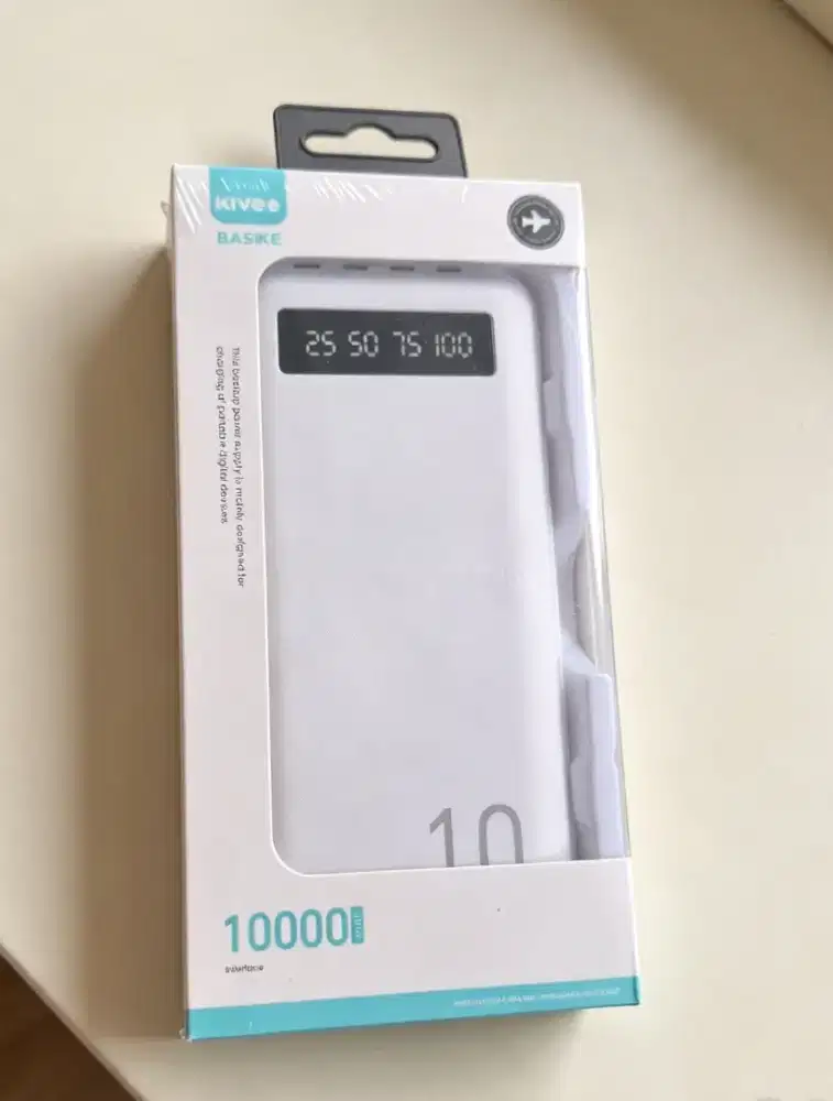 Powerbank kivee basike 10.000mAh