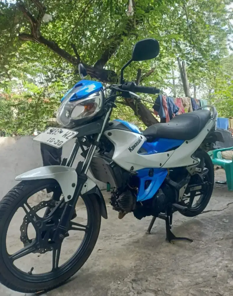 Dijual kawasaki athlete 125 tahun 2010 gress. Nego