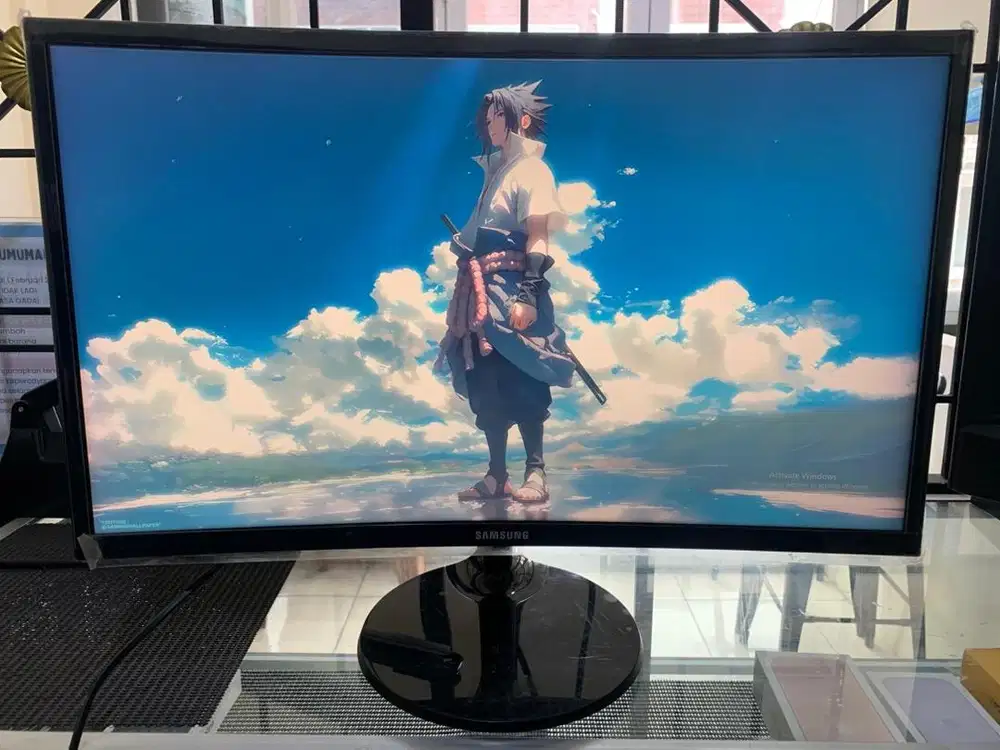 JUAL MONITOR SAMSUNG C24F390FHE CURVED, 24 INCH MURAH DI BALIKPAPAN