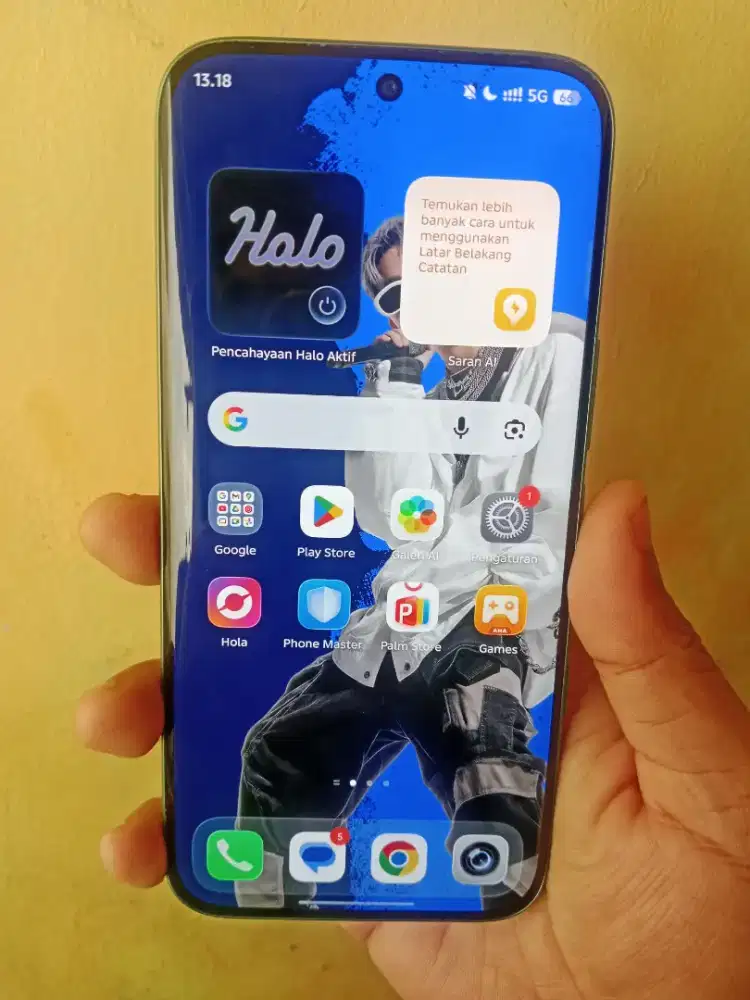 Infinix Note Edge 5G ram 8/256gb Nfc mulus fullset lengkap orian