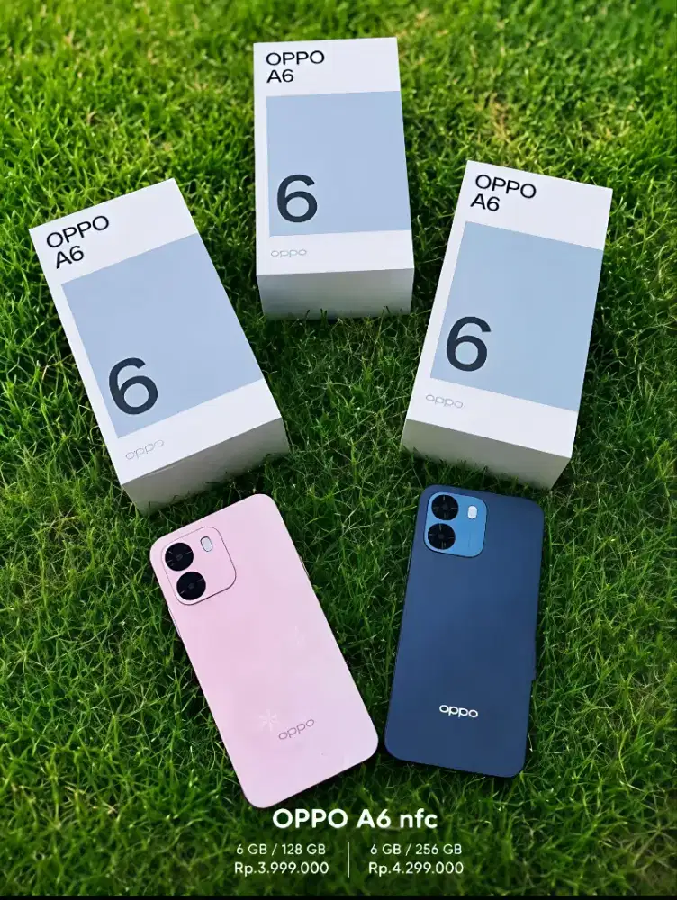 Promo Oppo A6 NFC bisa Kredit & Tuker tambah