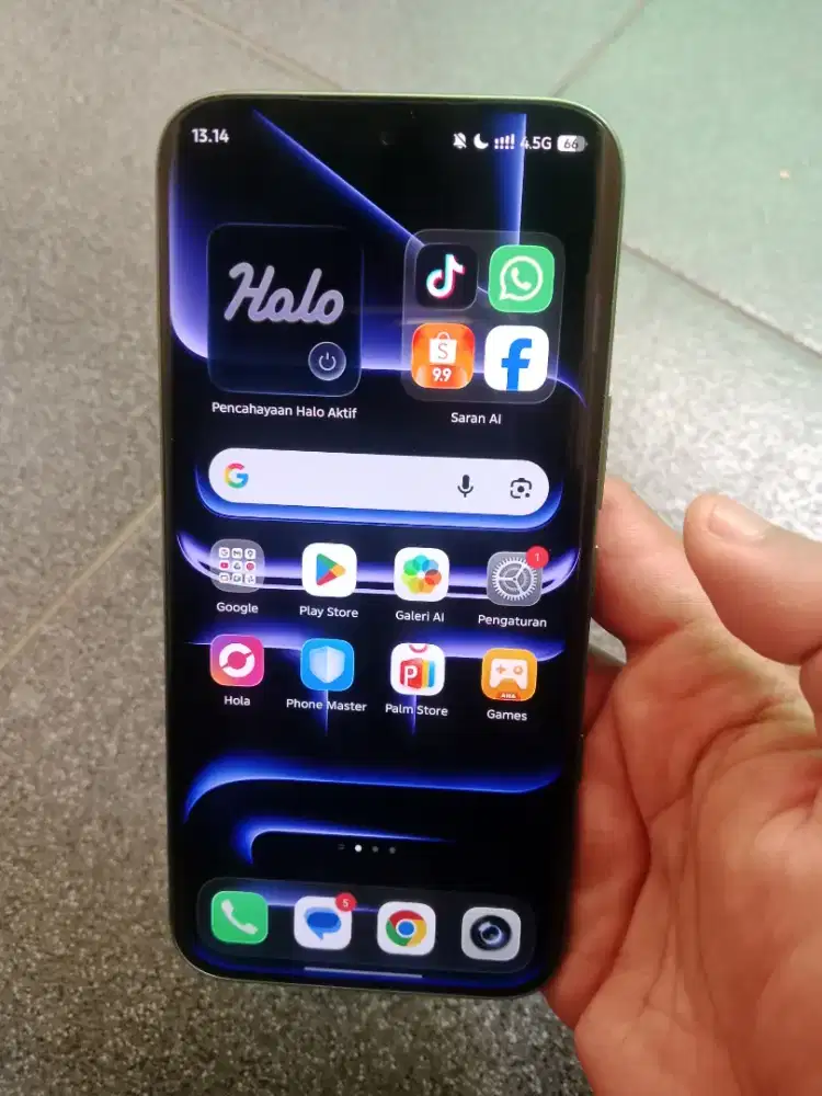 Infinix Note edge 5G ram 8/256gb Mulus fullset orian garansi panjang
