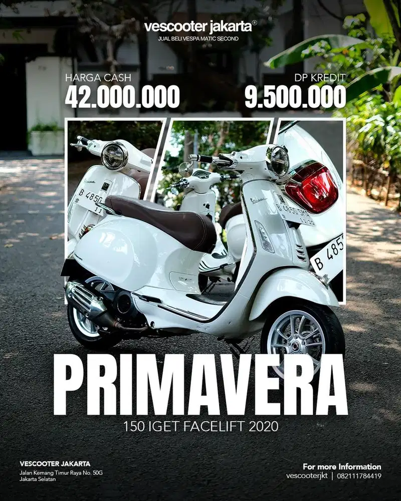 VESPA PRIMAVERA 150 IGET FACELIFT 2020