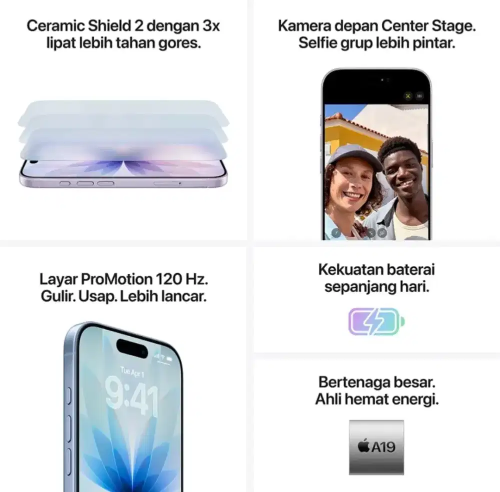 KREDIT IPHONE 17 BASIC 256GB BISA HOME KREDIT INDONESIA