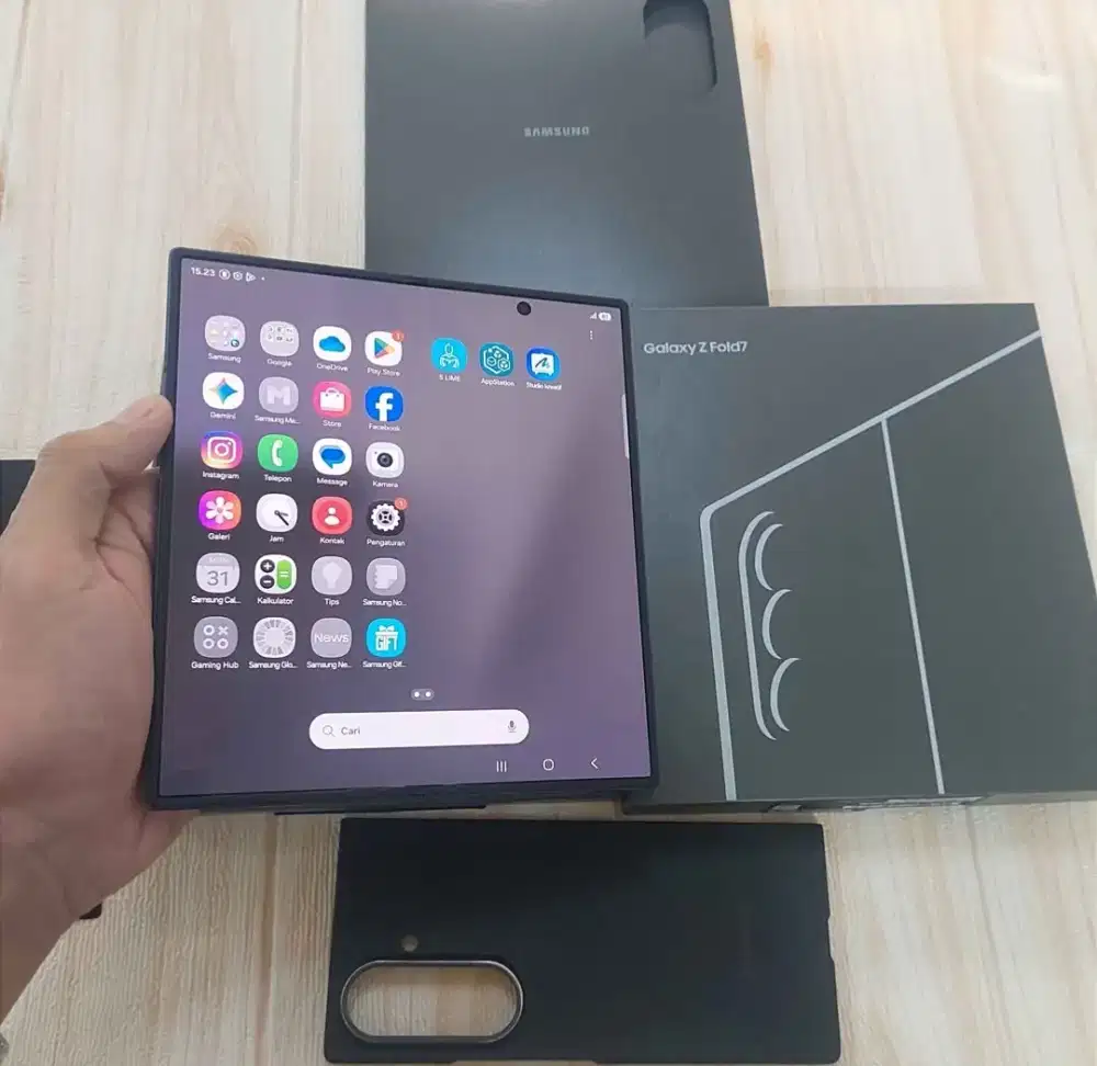 SAMSUNG Z FOLD 7 5G RAM 16/1 TB SEIN NORMAL FULLSHET SIAP PAKAI