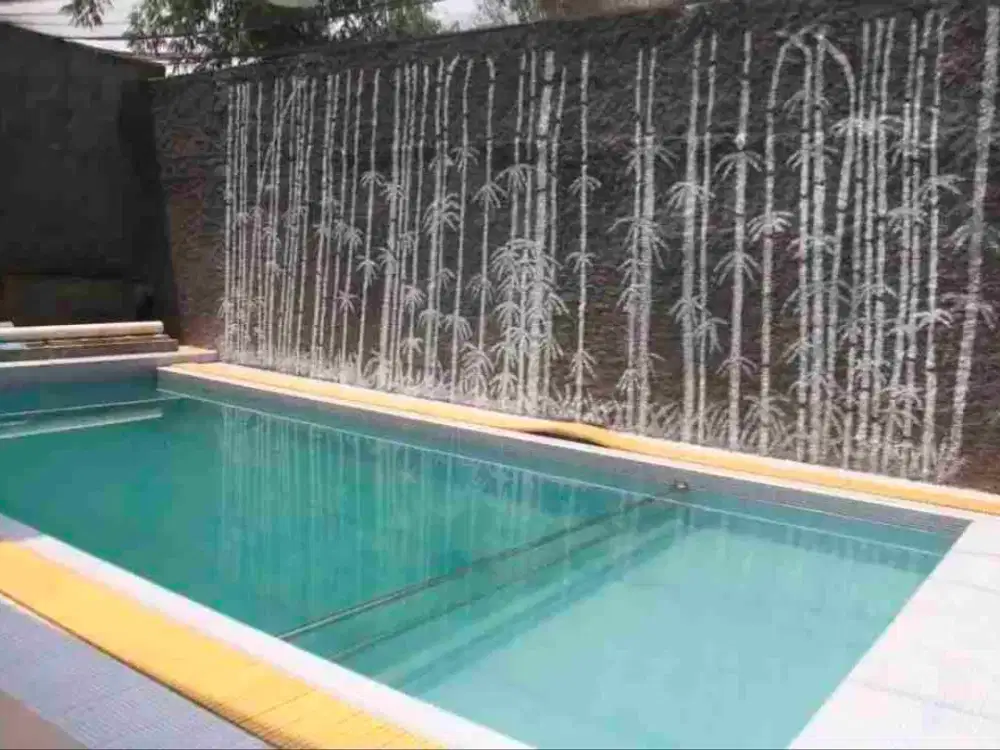 villa ada kolam renang di depan jatim park 2 batu, dekat jalan raya dan full furniture