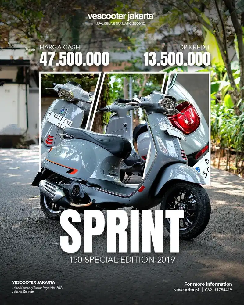 VESPA SPRINT 150 SPECIAL EDITION 2019