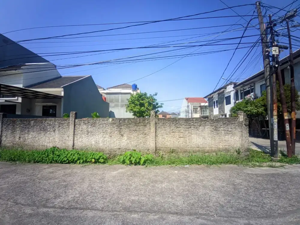 Tanah Kavling Kiarasari Asri Margacinta Buah Batu Bandung Siap Bangun Lokasi Strategis