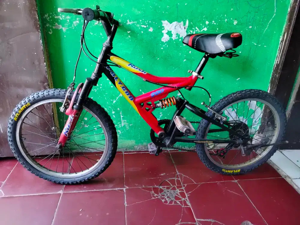 MTB POLYGON-RUSH 2-shock R-20 speed 7