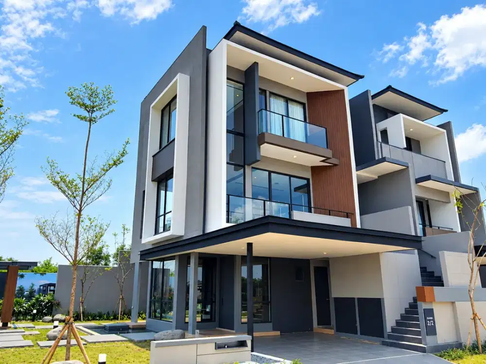 Sisa 1 unit Rumah Hoek 3lt 13x15 195meter 4KT Cluster Kelimutu Asya JGC Jakarta Garden City Cakung