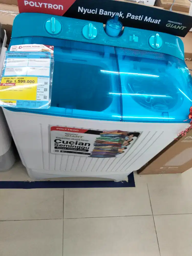 MESIN CUCI POLYTRON BISA CICILAN PAKAI HOMECREDIT