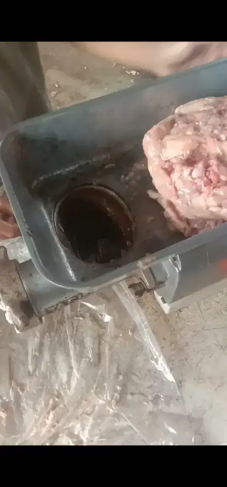 Mesin giling daging, dll siap pakai