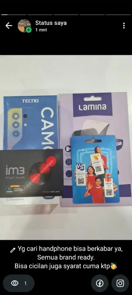 TECNO CAMON 50 TERBARU DAN TERMURAH