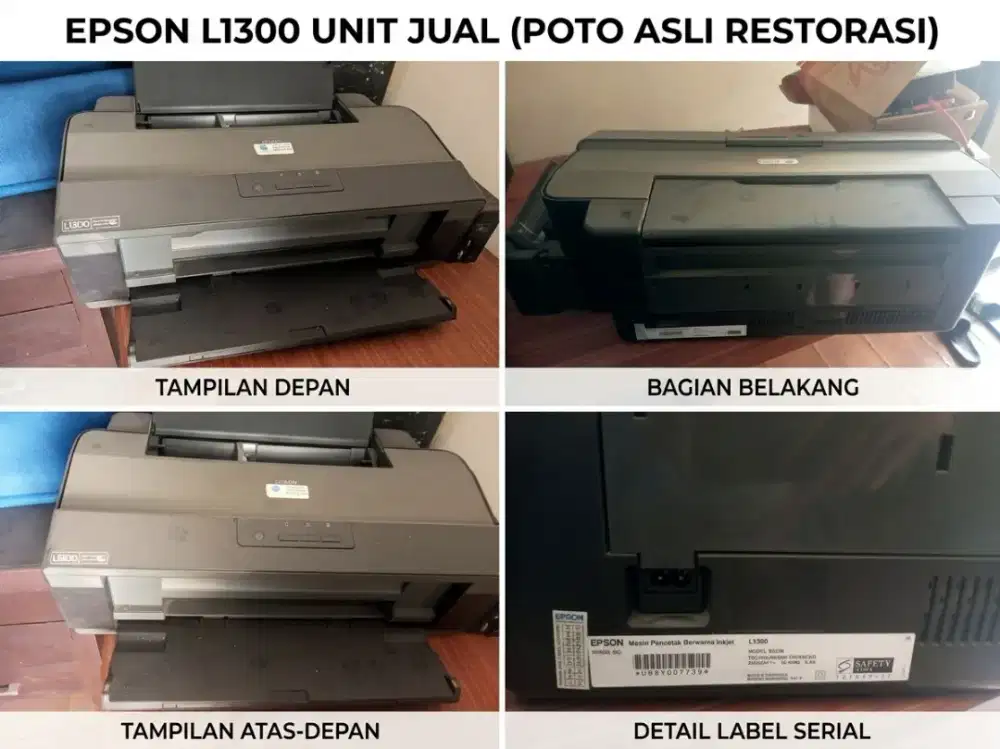 Epson L1300 Rusak / Mati Total - Jual Kanibalan / Ambil Part