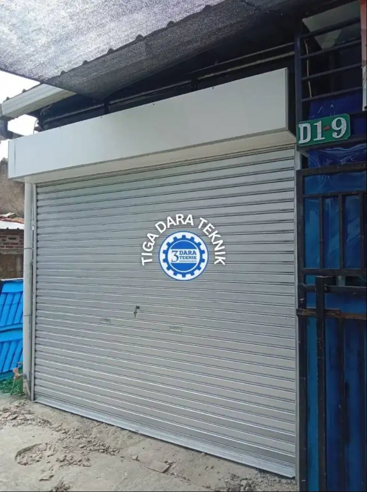 MENERIMA SERVICE DAN PASANG BARU ROLLING DOOR, PINTU WARUNG BERGARANSI