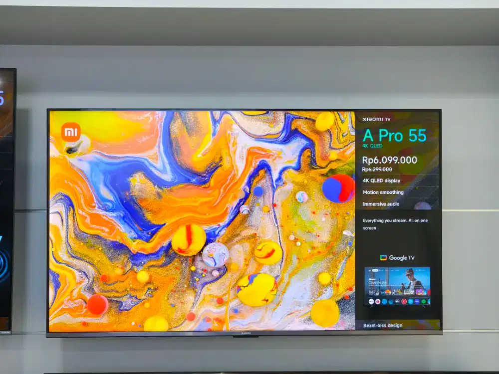 PROMO XIAOMI GOOGLE TV A PRO 55 INCH 4K QLED