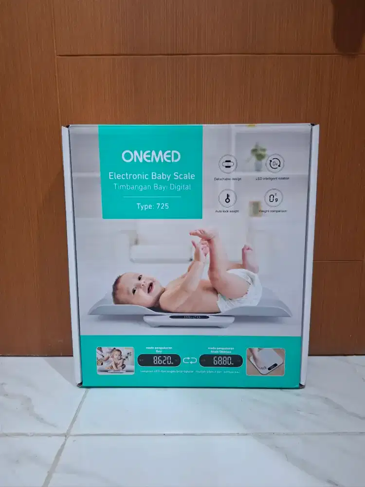 Onemed 725 Timbangan Bayi Digital 3 in 1 (Bayi, Anak, Dewasa)
