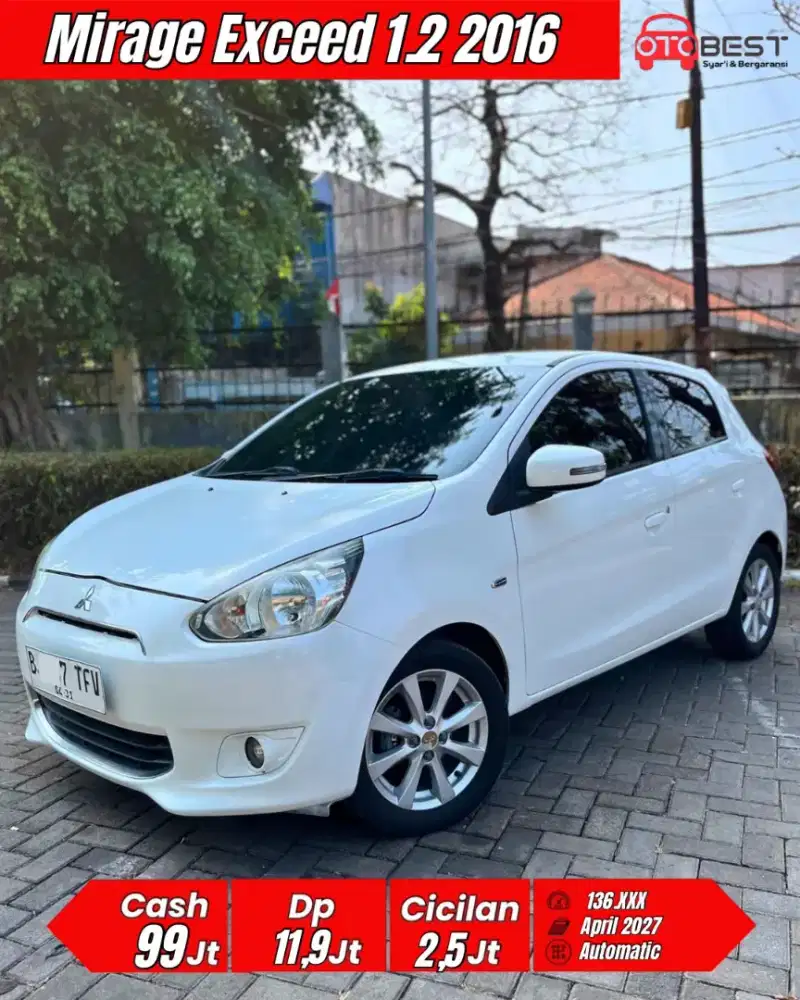 Mitsubishi Mirage Exceed 1.2 AT 2016 Keyless